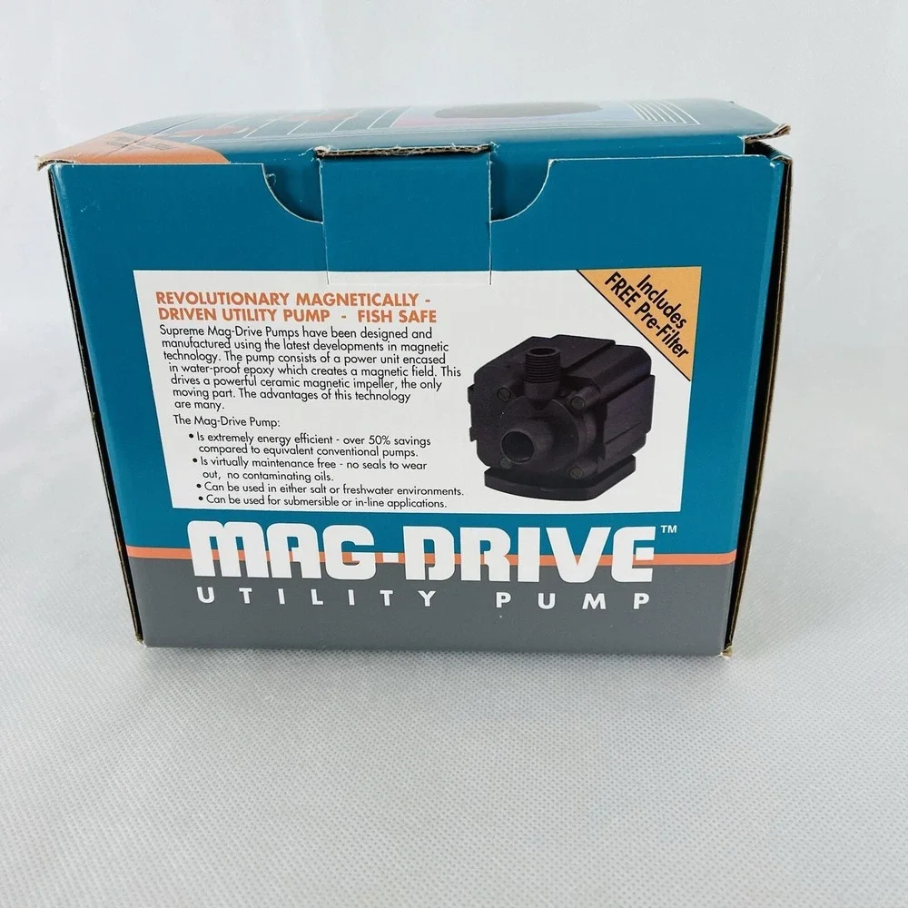 Supreme Mag-Drive Utility Pump - Model 7, 700 GPH, Made In The USA